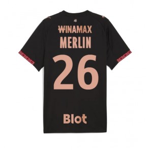 Stade Rennais Quentin Merlin #26 Kolmaspaita 2025-26 Lyhythihainen Stade Rennais Quentin Merlin #26 Kolmaspaita 2025-26 Lyhythihainen